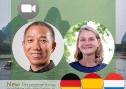 hunyuan qi therapie met master Liu en Britta Stalling